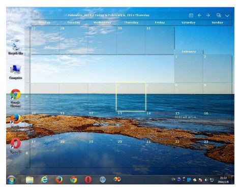 Desktop Calendar