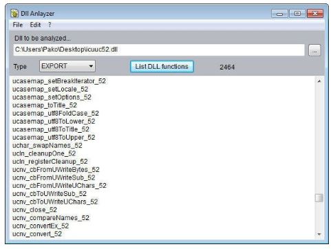Alternate DLL Analyzer