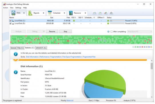 Auslogics Disk Defrag Ultimate