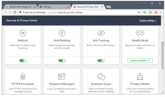 Avast Secure Browser