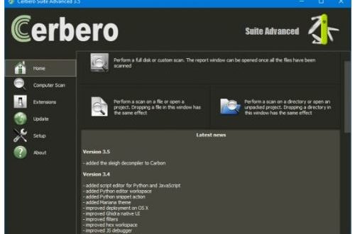 Cerbero Suite Advanced v6.5.1 Portable [Latest] Crack