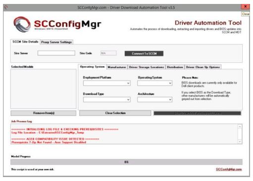 Driver Automation Tool