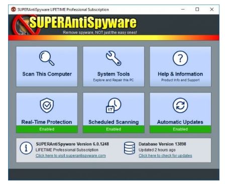 SUPERAntiSpyware Professional