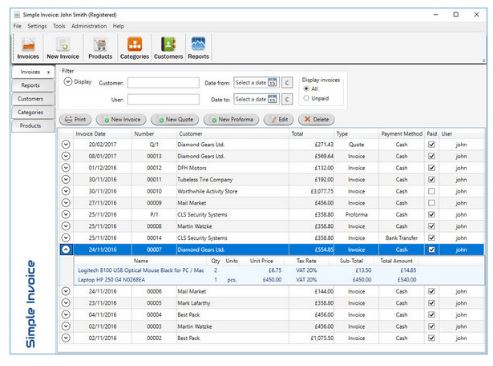 SimpleSoft Simple Invoice