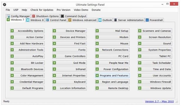 Ultimate Settings Panel