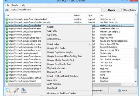 VovSoft SEO Checker 7.4 Portable [Latest] Crack