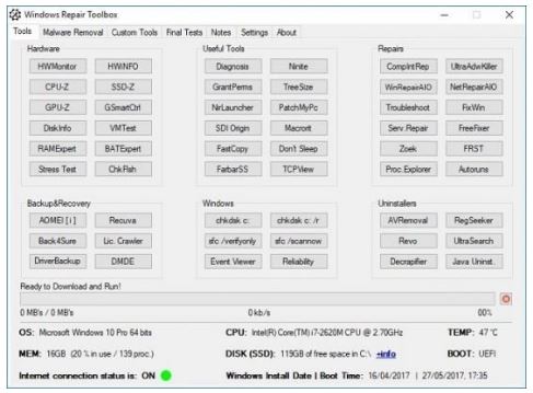 Windows Repair Toolbox