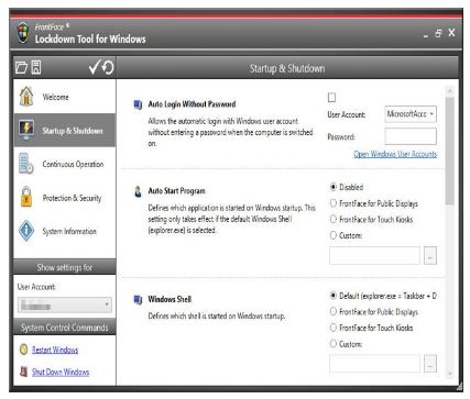 FrontFace Lockdown Tool