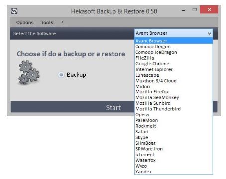 Hekasoft Backup & Restore