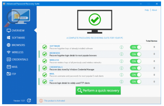 Advanced Password Recovery Suite