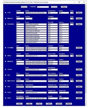 Basic Hardware Inventory