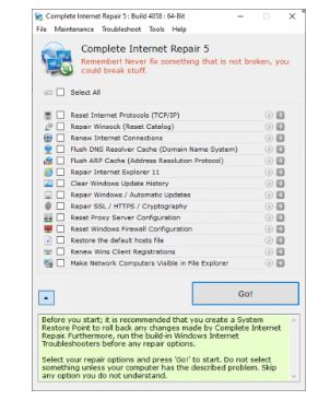 Complete Internet Repair