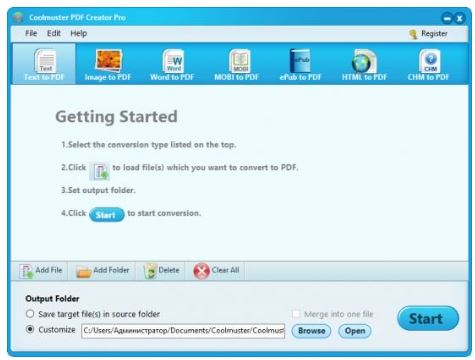 Coolmuster PDF Creator Pro