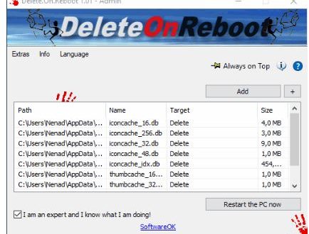 Delete.On.Reboot 3.29 download the last version for windows