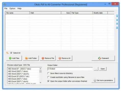 Okdo Pdf to All Converter Pro