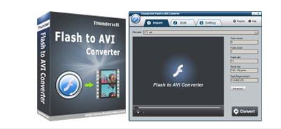 ThunderSoft Flash to AVI Converter