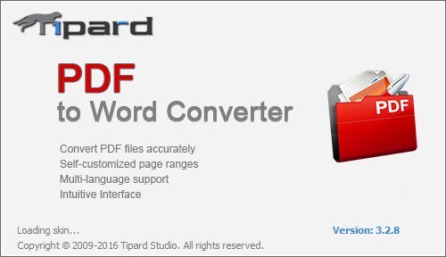 Tipard PDF to Word Converter