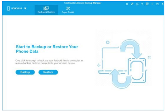 Coolmuster Android Backup Manager