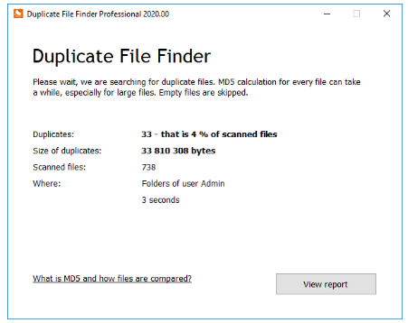 Duplicate File Finder Pro