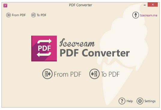 Icecream PDF Converter Pro