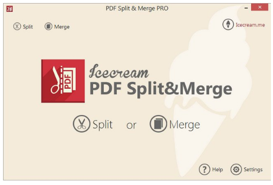 Icecream PDF Split and Merge Pro