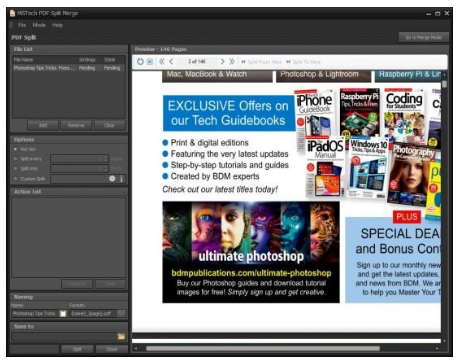 MSTech PDF Split Merge