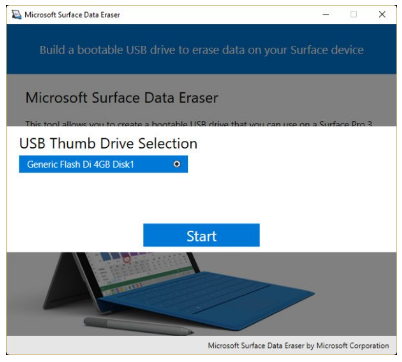 Microsoft Surface Data Eraser