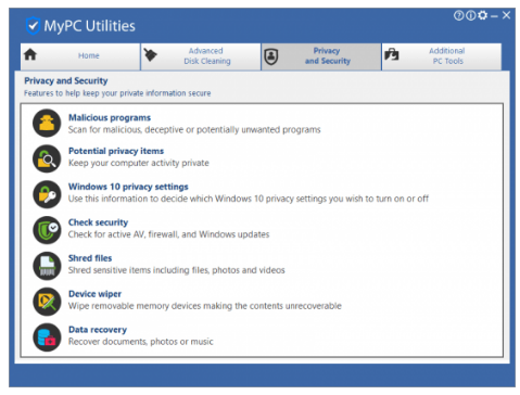 MyPC Utilities