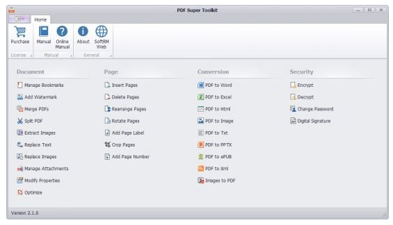 Softrm PDF Super Toolkit