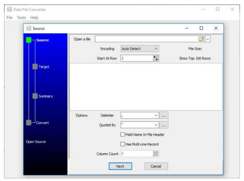 Withdata Data File Converter