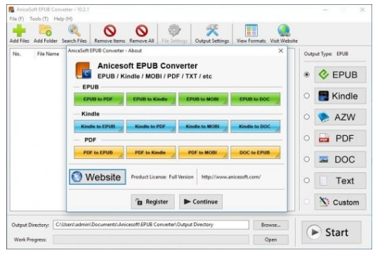 AniceSoft EPUB Converter