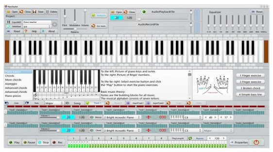 BelaDaddy Software PianoTeacher