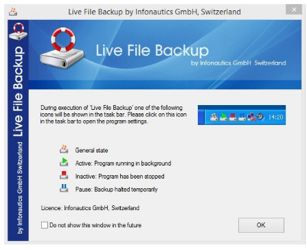 Infonautics Live File Backup