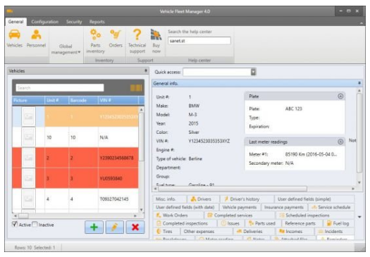 Vinitysoft Vehicle Fleet Manager