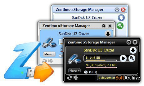 Zentimo xStorage Manager