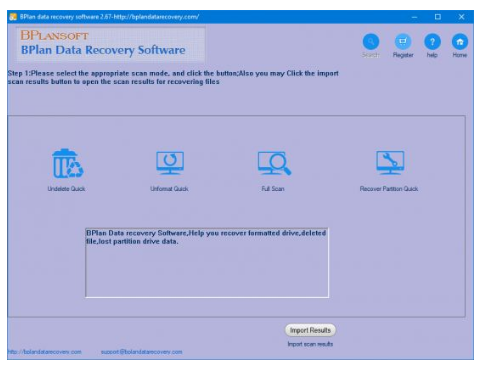 Bplan Data Recovery Software