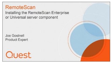 RemoteScan Enterprise Server