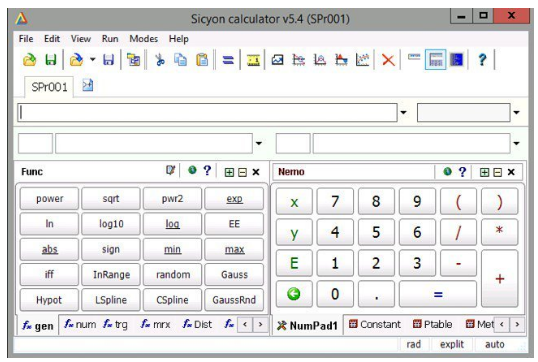 Sicyon Calculator