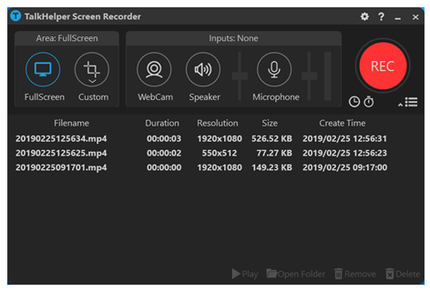 TalkHelper Screen Recorder