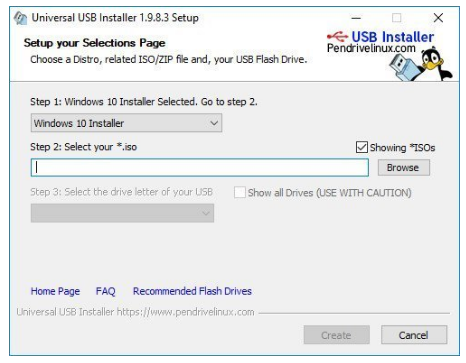 Universal USB Installer