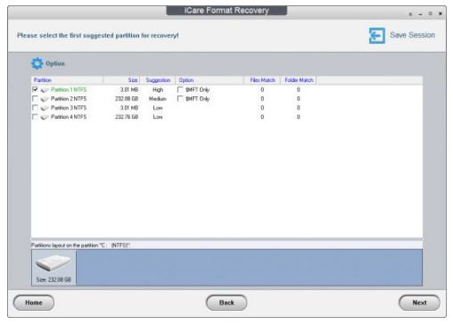 iCare Format Recovery