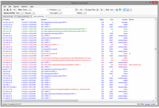 Apache Logs Viewer