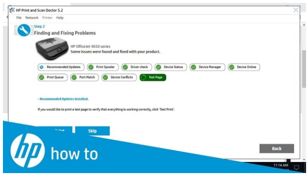 Hp scan не запускается