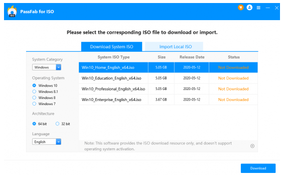 PassFab for ISO Ultimate