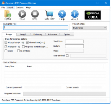 iSunshare PDF Password Genius