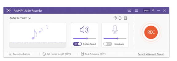 AnyMP4 Audio Recorder