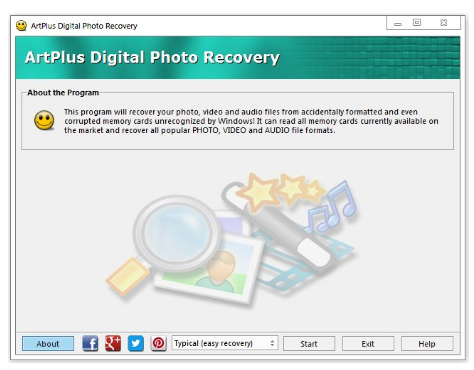 ArtPlus Digital Photo Recovery