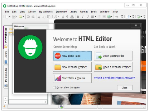 CoffeeCup HTML Editor