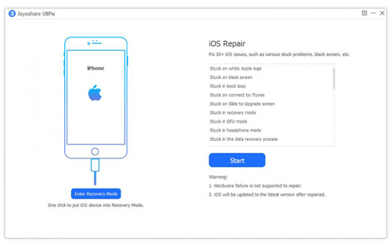 Joyoshare UltFix (iOS System Recovery)