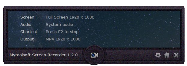 Mytoolsoft Screen Recorder